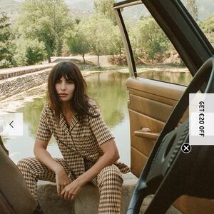 Women's Houndstooth matching set